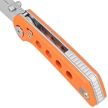 Nóż składany Reate PL-XT Orange G10, Stonewashed Nitro-V