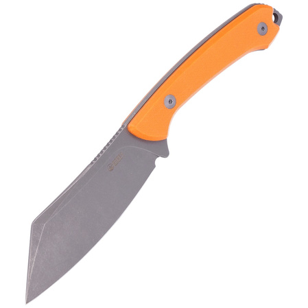 Nóż Kubey Perses Orange G10, Bead Blasted D2 (KU302A)