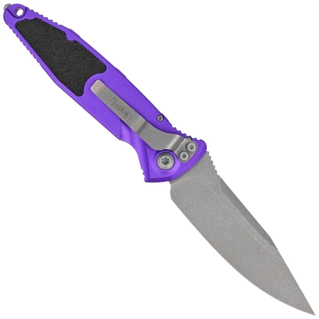 Microtech Socom Elite Auto S/E Automatic Knife Purple Aluminum, Apocalyptic M390MK by Tony Marfione (160A-10APPU)