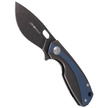 Viper Lille DSW/Blue Titanium, Dark Stonewashed M390 by Jesper Voxnæs Knife (V5963TIBL)