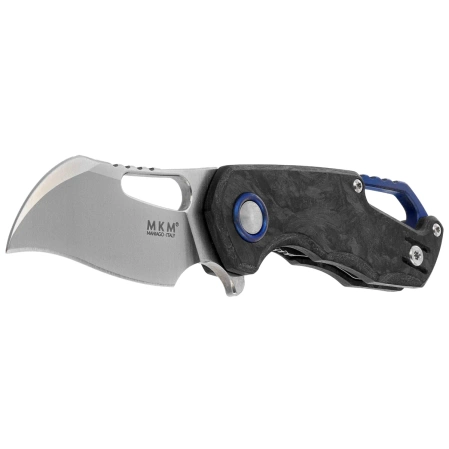 Nóż składany MKM Isonzo Hawkbill Marble Carbon Fiber, Satin M390 by Jesper Voxnæs (MK FX03M-1CM)