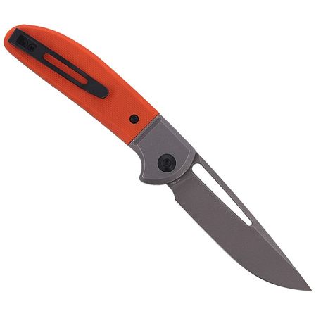 CIVIVI Knife Trailblazer Orange G10, Gray Stonewashed (C2018A)
