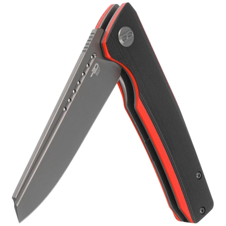 Bestech Slyther Black/Red G10, Grey Titanized 14C28N (BG51C)