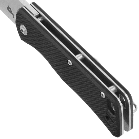 BlackFox Teeny Knife Black G10, Satin D2 (BF-785 G10)