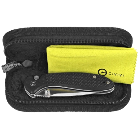 Nóż składany Civivi Faeger Black G10, Satin 14C28N (C24031-1)
