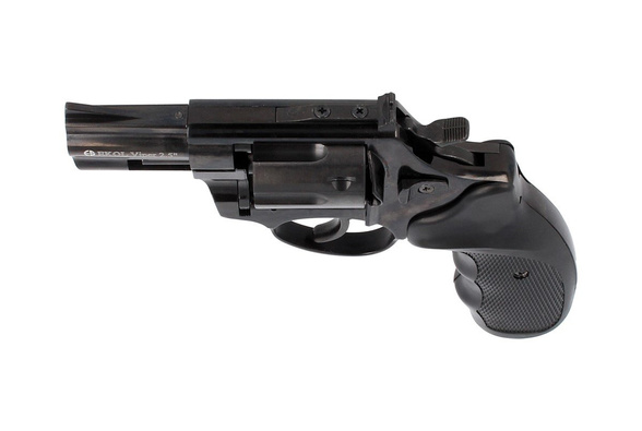 BAS Voltran EKOL Viper 2.5'' Black .22 Long Blanc Blank Revolver with PTG Ammunition