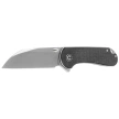 Civivi Knife Elementum Wharncliffe Black Canvas Micarta, Satin Nitro-V (C18062AF-3)