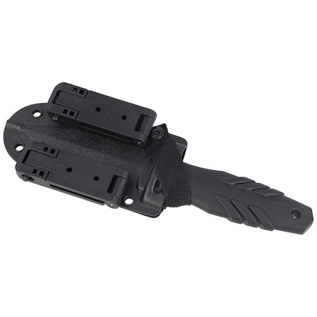 Nóż nurkowy Fox Tactical Elementum Dagger S/E Black PP/TPE Knife, Black Idroglider P/S N690Co (FX-647 S)