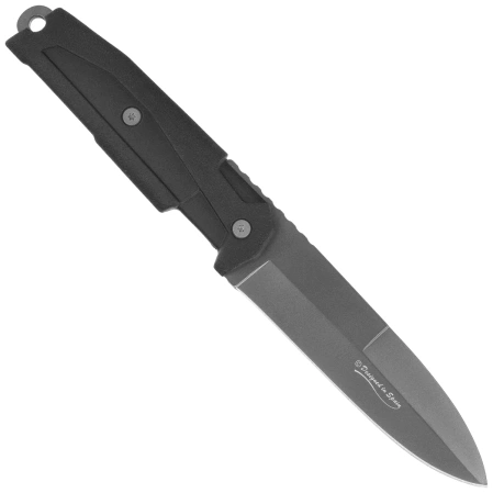 K25 RK-32392 AH-64 Knife Black Rubber, Titanium 7Cr17Mov