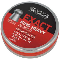 Śrut JSB Exact King Heavy 6.35 mm, 150 szt. (546398-150)