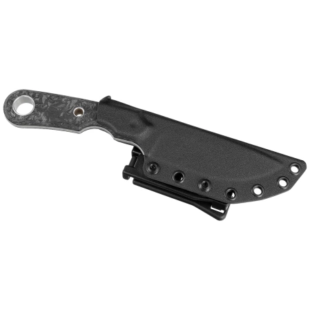 Viper Basic1 Dark Matter Black Carbon Fiber, Satin MagnaCut by Tommaso Rumici Knife (VT4026FCM)