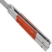 Third Decor Habitat Balisong Palisander Wood/Stainless Steel, Satin 420 Butterfly Knife (K2095)