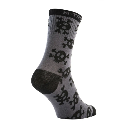 M-Tac Light Socks Mk.3 Pirate Skull Dark Gray (30903912)
