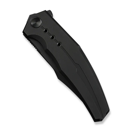 WeKnife Kyklos Black Titanium, Black Stonewashed M390 (WE23086-1)