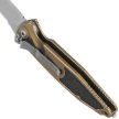 Microtech Socom Elite Auto S/E Automatic Knife Tan Aluminum, Stonewashed M390 by Tony Marfione (160A-10TA)