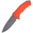 LionSteel KUR G10 Orange, Stonewashed Sleipner by Molletta (KUR OR)