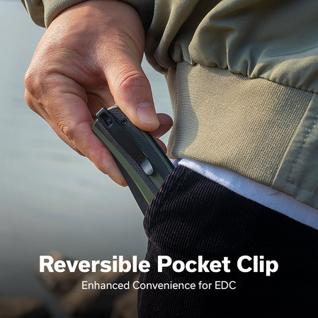 Sencut Regnator Knife Green / Black G10, Black 9Cr18MoV (S24057-2)