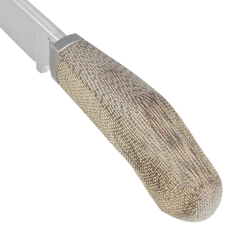 LionSteel Willy Green Canvas, Satin M390 by Gianluigi ''Wilson'' Simonella Knife (WL1 CVG)