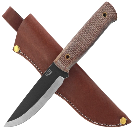 Za-Pas Knife Biwi 10 Brown Micarta, Two Tone 4H13 (BW10-M-BR)