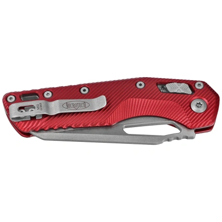 Microtech MSI S/E Knife Fluted Merlot Aluminum, Apocalyptic M390MK by Tony Marfione (210-10APFLMR)