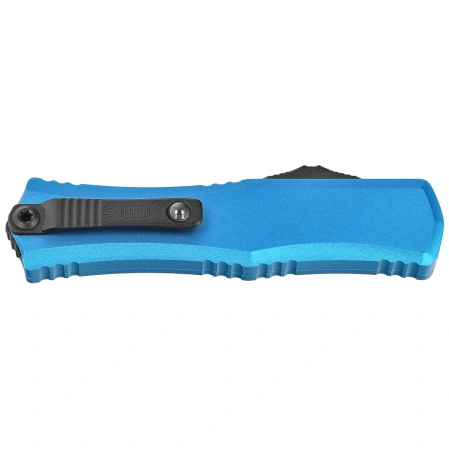 Nóż automatyczny OTF Microtech Hera II Mini Bayonet Blue Aluminium, Black M390MK by Tony and Sean Marfione (1701M-1BL)