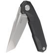 Nóż składany Kubey Carve Black G10, Beadblasted AUS-10 (KB237G)