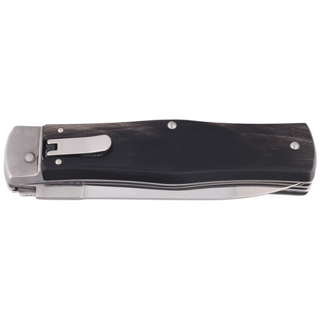 Mikov Predator Buffalo Horn, Mirror switchblade (241-NR-3/KP)