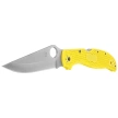 Spyderco Stretch 2 XL Lightweight Salt Knife Yellow FRN, Satin H-2 by Sal Glesser (C258PYL)