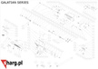 Hatsan Trigger Black trigger mechanism for Galatian (2150-05 BK)