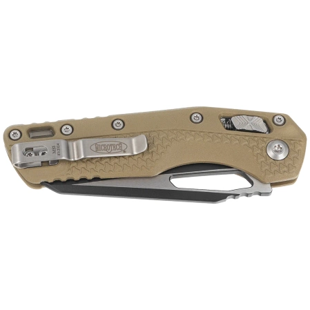 Nóż składany Microtech MSI S/E Ram-Lok OD Green Tri-Grip Polymer, Black/Satin P/S M390MK by Tony Marfione (210T-2PMOD)