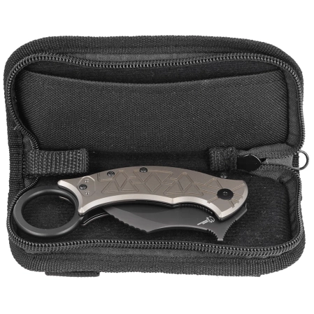 FOX Knife Tribal K Bronze Titanium, PVD M390 by Doug Marcaida (FX-802 TiPVD)