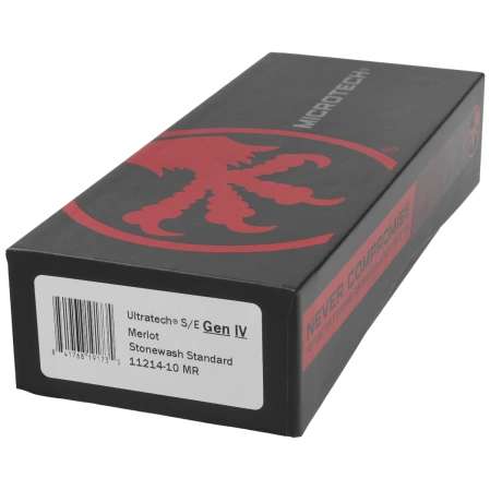 Microtech Ultratech Gen IV S/E OTF Knife Merlot Aluminum, Stonewashed M390MK by Tony Marfione (11214-10MR)