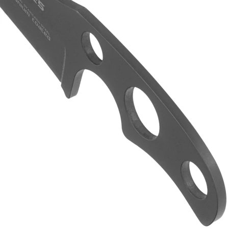 K25 RK-32330 Neck Knife Titanium Naked, Titanium 7Cr17Mov