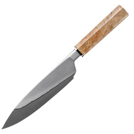 Nóż kuchenny Xin Cutlery XinCraft 8'' Chef Maple Burl, Acid Etched 440C (XC137)