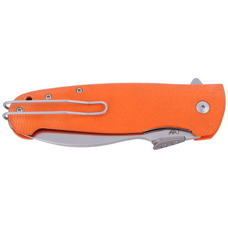 Viper Italo Orange G10, Satin M390 by Fabrizio Silvestrelli Knife (V5948GO)