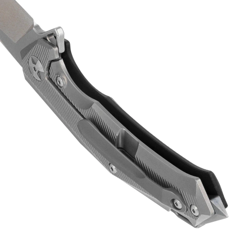 Nóż składany Decor Habitat Third Thunder LE No 022/500 Black G10/Titanium, Satin/ Stonewashed D2 (K4105)