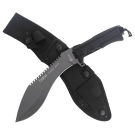 Nóż K25 Elephas Kukri Black SFL, Titanium 7Cr17Mov (32024)
