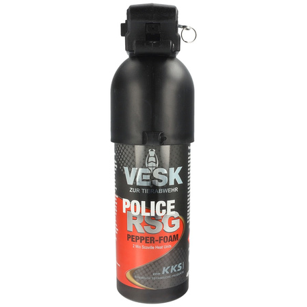 Pepper Spray KKS VESK RSG Police Foam 2mln SHU, Stream 400ml (12400-F)