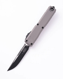 Nóż automatyczny OTF Microtech Ultratech Gen III ZBP S/E Natural Clear Aluminium, Black M390MK by Tony Marfione (1121-1NC)