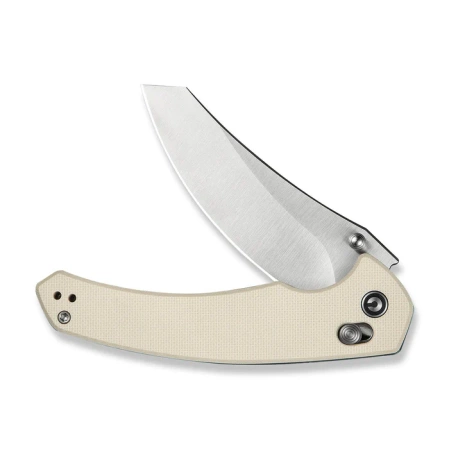 Nóż składany Civivi Sixgill Ivory G10, Satin Nitro-V by Gavko Knives (C24050-2)