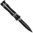 Martinez Albainox Balisong Knife Black Aluminum, Black 3Cr13Mov (02099)