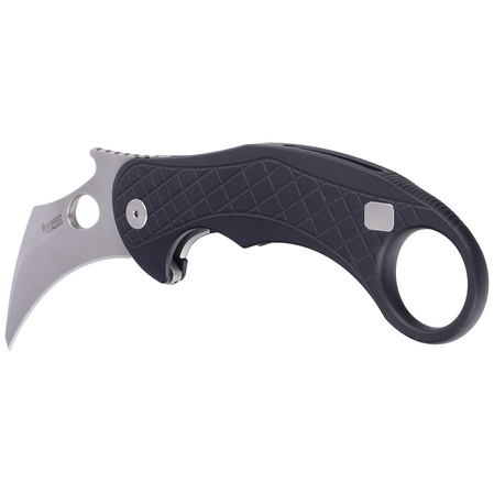 Nóż składany LionSteel L.E.One Karambit Black Aluminium, Stonewashed MagnaCut by Emerson Design (LE1 A BS)