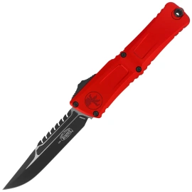 Nóż automatyczny OTF Microtech Combat Troodon Gen III Interceptor Signature Red Aluminum, Black M390MK by Tony Marfione (1217-1RDS)