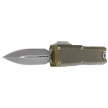 Microtech UTX-85 D/E Gen IV OTF Knife OD Green Aluminum, Apocalyptic M390MK by Tony Marfione (12324-10APOD)