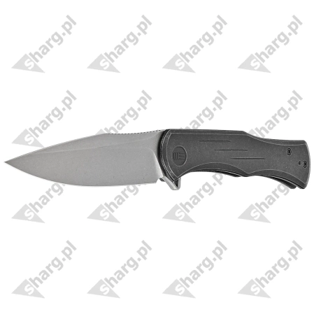 WE Knife Primoris Black Titanium, Gray Stonewashed (20047A-2)