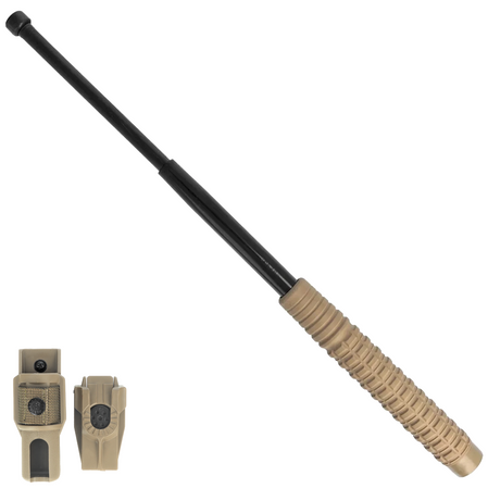 ESP hardened expandable baton 16'' Khaki (ExB-16H-KH-BK BH-54)