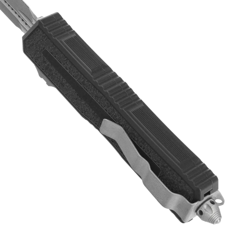 Microtech Scarab II Gen III D/E-S OTF Knife Black Aluminum, Apocalyptic M390MK by Tony Marfione (1180-10AP)