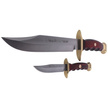 Muel BW-22P Knives Set: B-22 and BW-10 Pakka Wood, Satin X50CrMoV15