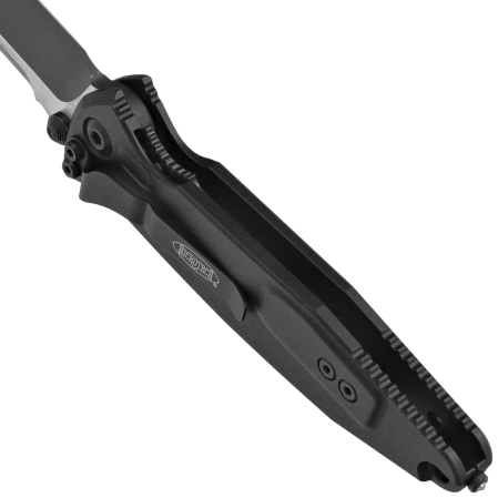 Nóż składany Microtech Socom Elite S/E-M Tactical Black Aluminum, Black M390MK by Tony Marfione (160-1T)