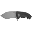 Nóż składany Kubey Timberwolf Black G10, Stonewashed 14C28N (KU208D)